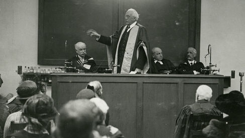 Opening of the Sir William Dunn Institute, May 9th 1924