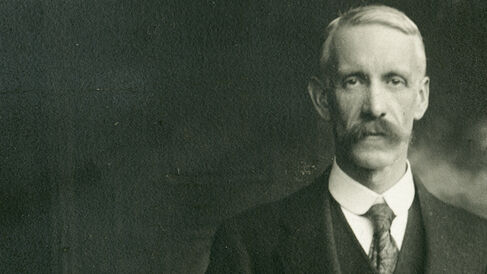 Frederick Gowland Hopkins, the first Sir William Dunn Professor of Biochemistry, c1916