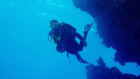 Ross Waller in the Red Sea, around the Egypt/Sudan border.