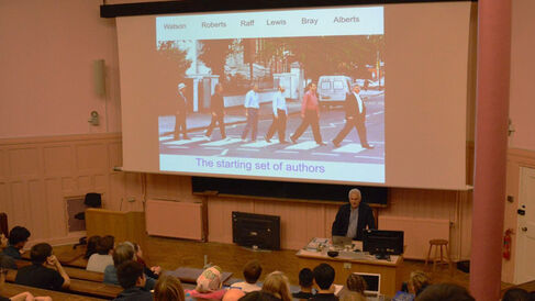 Dr Bruce Alberts' seminar