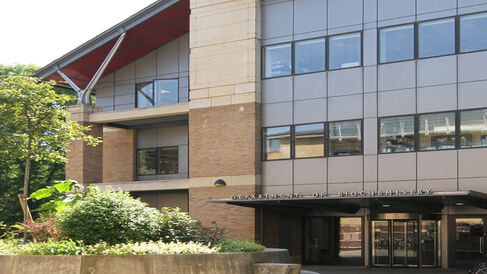 The Sanger Building, Department of Biochemistry.