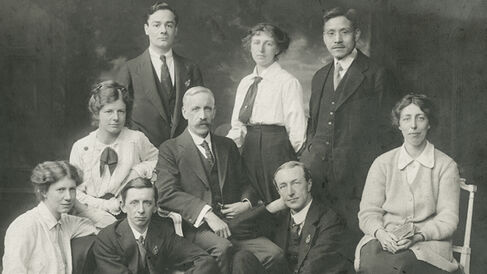Biochemical Laboratory staff, 1916