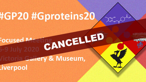 #Gproteins20 conference logo.