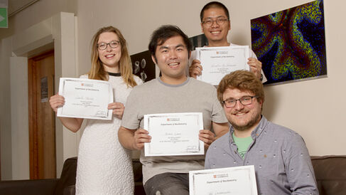 Symposium prize winners