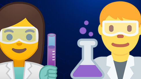 Scientist emojis