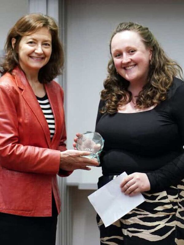 Sam Hodder receives Vice-Chancellor’s Social Impact Award