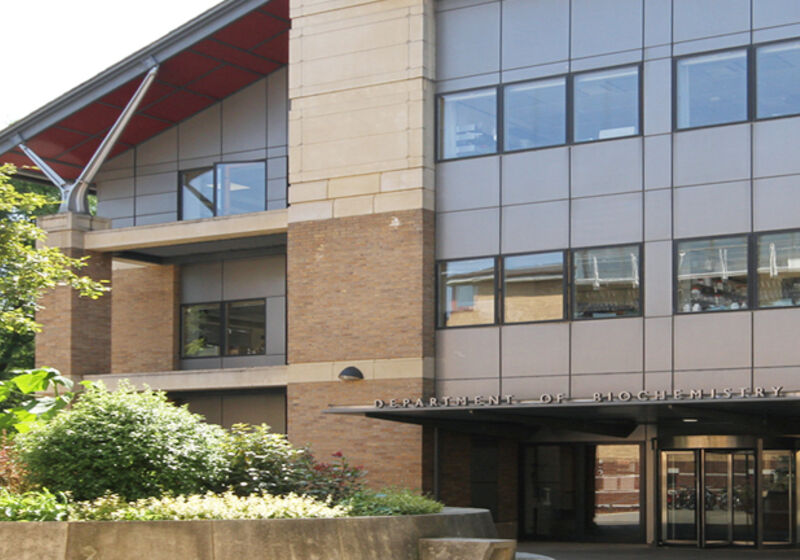 The Sanger Building, Department of Biochemistry.