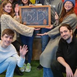 Alex Borodavka’s lab team
