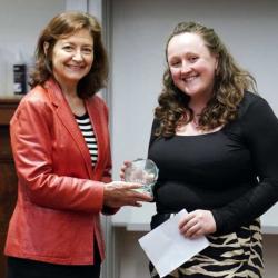 Sam Hodder receives Vice-Chancellor’s Social Impact Award
