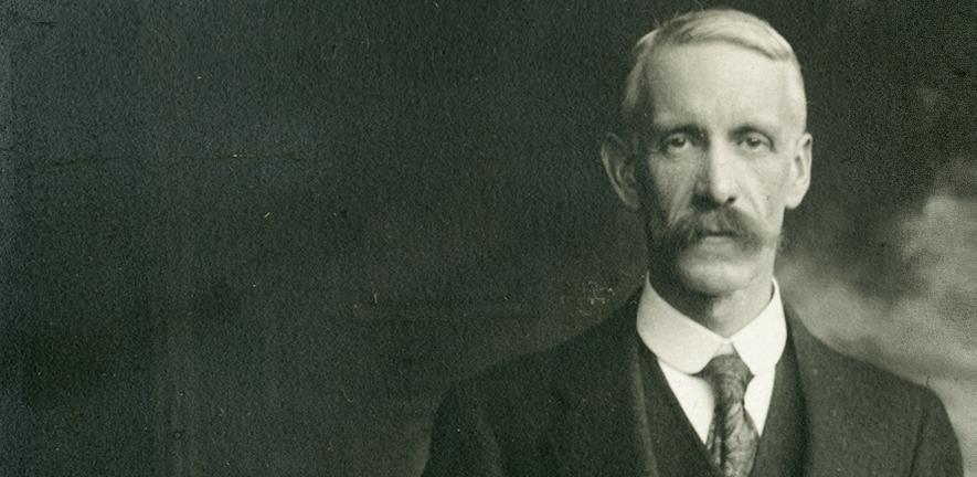 Frederick Gowland Hopkins, the first Sir William Dunn Professor of Biochemistry, c1916 Frederick Gowland Hopkins, the first Sir William Dunn Professor of Biochemistry, c1916