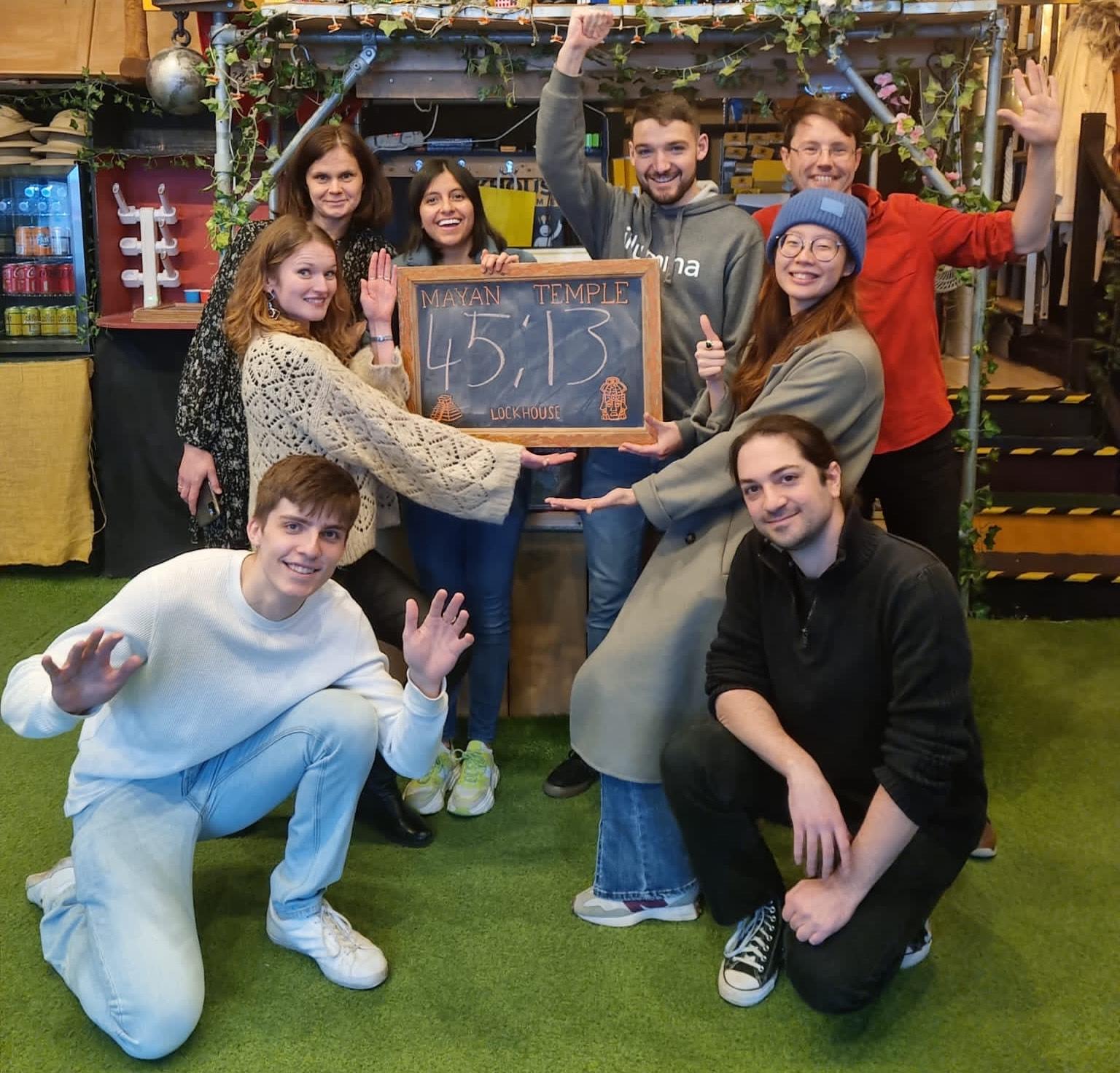 Alex Borodavka’s lab team Alex Borodavka’s lab team