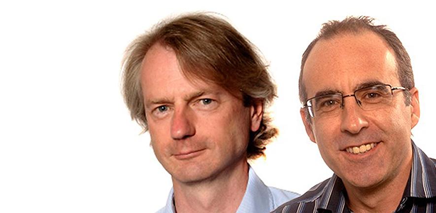 Professor Paul Dupree and Professor Steve Jackson. Professor Paul Dupree and Professor Steve Jackson.