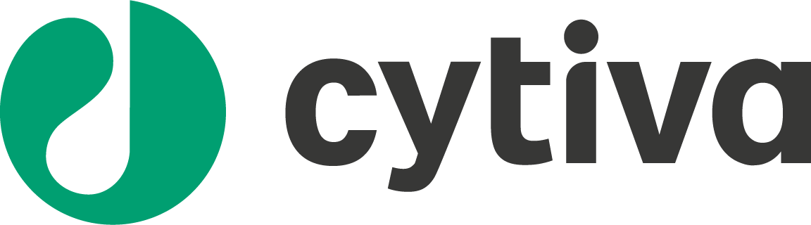 Cytiva logo.