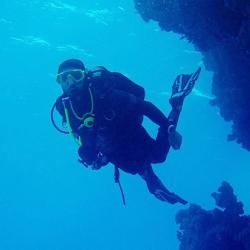 Ross Waller in the Red Sea, around the Egypt/Sudan border.