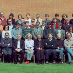 Group Leaders at the Department's annual Away Days in 2002.