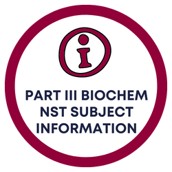 Link to Part III Biochemistry Subject Information